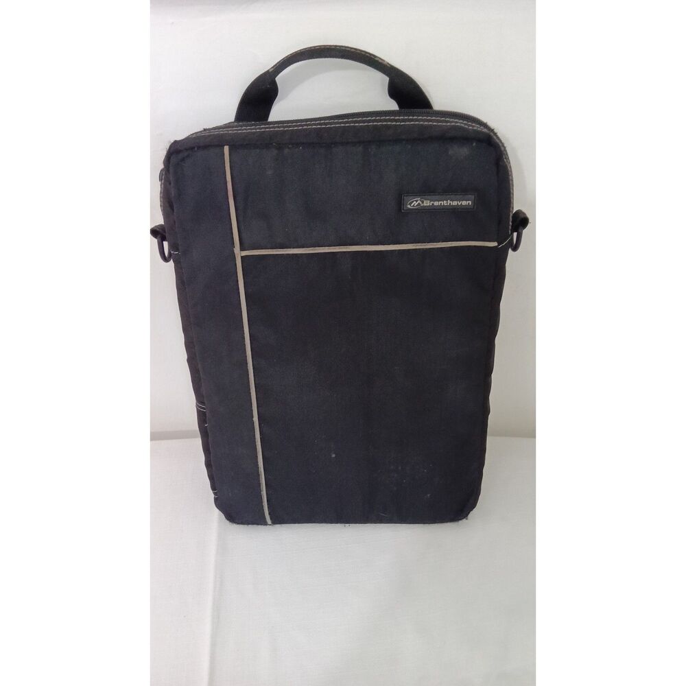Brenthaven Black Laptop Tablet Sleeve Case Top Handles